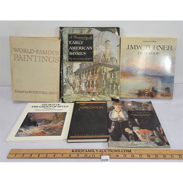 LOT OF 6 - PUBLICATIONS - INCL EARLY AMERICANS HOMES & ART APPRECIATION 
