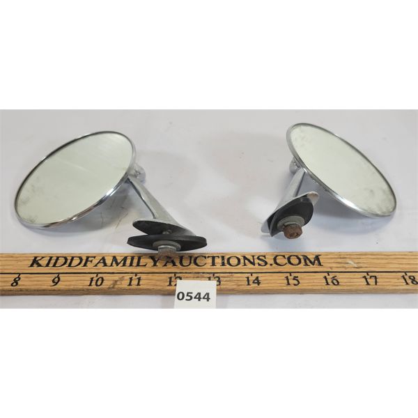 LOT OF 2 - SIDE DOOR MIRRORS 