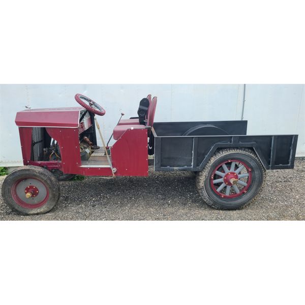 HOME BUILT TRUCK W/ FLAT BED/ DUMP BOX - AS IS 