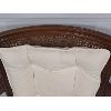 Image 4 : LOT OF 2 - CREAM WHITE UPHOLSTERED DINING CHAIRS 