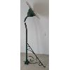Image 1 : WROUGHT IRON OUTDOOR FLOWER LAMP POST 