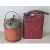 Image 1 : LOT OF 2 - GAS CANS W/ SPOUTS 
