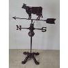 Image 1 : TIN DAIRY COW WIND VANE W/ STAND