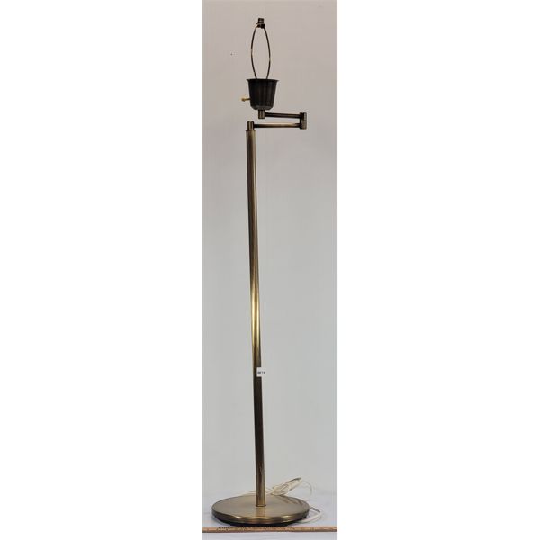 BRASS ARTICULATING FLOOR LAMP 