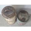 Image 2 : LOT OF 2 - GSW EUREKA HOT DIPPED WARE CAN & WHEAT CAN W/ LID 