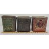 Image 1 : LOT OF 3 - TEA TINS - INCL BISON BRAND