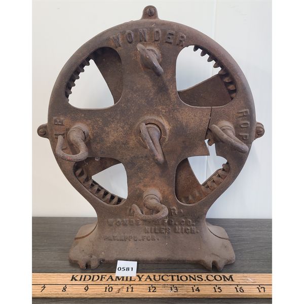 THE WONDER ROPE MAKER - CAST 