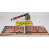 Image 1 : LOT OF 4 - HUDSON SPRAYER, 1976 MICHIGAN & NOVA SOCTIA LICENSE PLATES