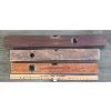 Image 1 : LOT OF 3 - VINTAGE WOODEN LEVELS 