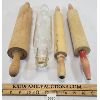Image 1 : LOT OF 4 - ROLLING PINS - INCL GLASS