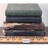 Image 4 : LOT OF 5 - ANTIQUE, HANDPAINTED OVAL BOX W/ EARLY 1900'S DIARIES