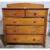 Image 1 : FIVE DRAWER OAK (?) DRESSER