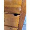 Image 3 : FIVE DRAWER OAK (?) DRESSER
