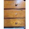 Image 4 : FIVE DRAWER OAK (?) DRESSER