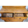 Image 5 : FIVE DRAWER OAK (?) DRESSER