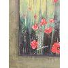 Image 2 : POPPIES - ACRYLIC ON BOARD - SIGNED DEBORAH MASTERS 