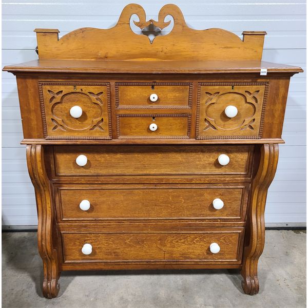 1850-1860 EMPIRE BONNET CHEST