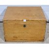 Image 1 : PINE (?) HINGED TOP STORAGE BOX
