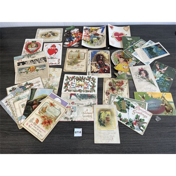 QTY OF POST CARDS & OCCASSION CARDS