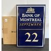 Image 1 : BANK OF MONTREAL DISPLAY CALENDAR - W/ ORIG BOX