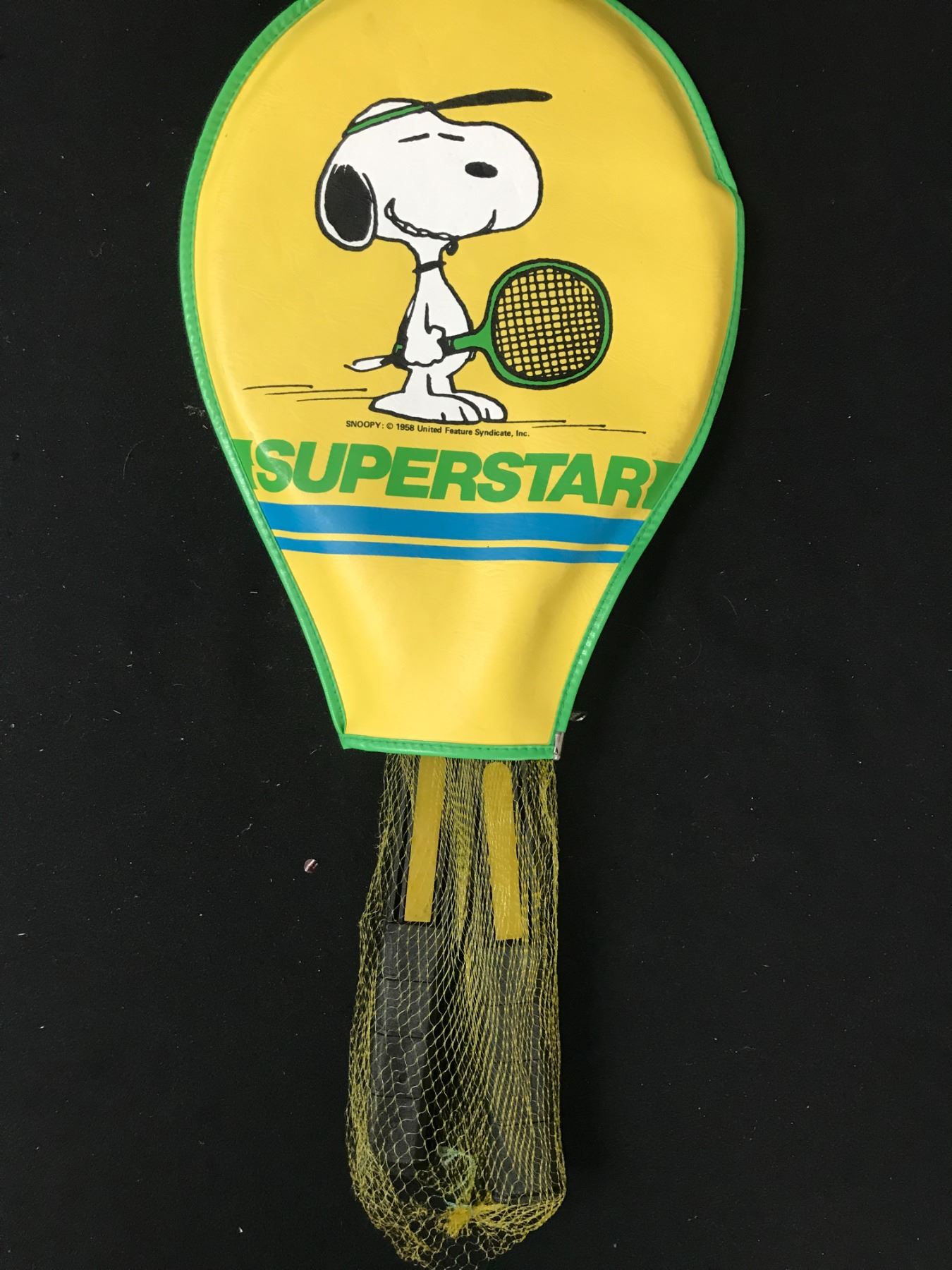 1958 SNOOPY TENNIS RACKETS