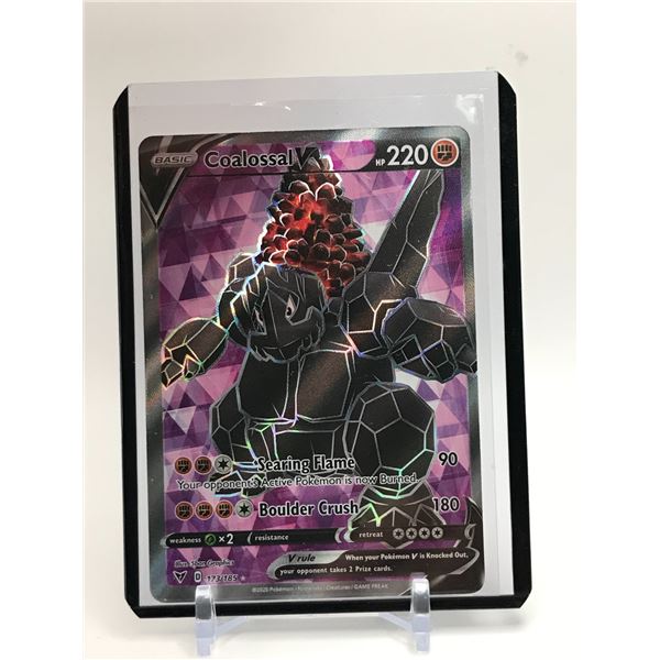 2020 POKEMON COALOSSAL V 173/185 FULL ART ULTRA RARE SWSH VIVID VOLTAGE