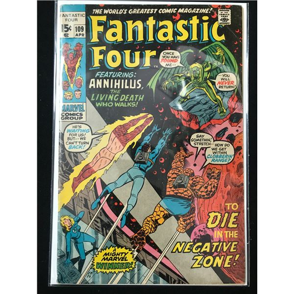 FANTASTIC FOUR  #109  (MARVEL COMICS)