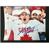 Image 1 : CONNOR BEDARD SIGNED TEAM CANADA 8 X 10 (GCG HOLO)