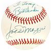 Image 1 : JOE DIMAGGIO SIGNED BASEBALL INSCRIBED (BECKETT COA)