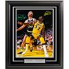 Image 1 : LARRY BIRD AND MAGIC JOHNSON AUTOGRAPHED 8X10 PHOTO (BECKETT COA)