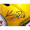 Image 3 : TERRY BRADSHAW AND KENNY PICKETT DUAL SIGNED FULL SIZED STEELERS HELMET (BECKETT COA)