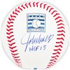 Image 1 : JOHN SMOLTZ SIGNED HALL OF FAME BASEBALL INSCRIBED HOF 15 (BECKETT COA)