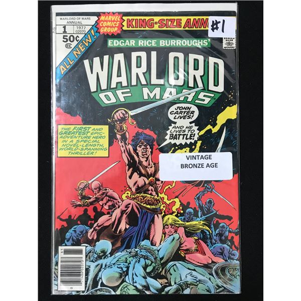 KING-SIZE WARLORD OF MARS #1 (MARVEL COMICS)