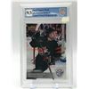 Image 1 : 2023 UPPER DECK #1 CONNOR BEDARD GAME DATED MOMENTS RC  GCG GRADED 9.5