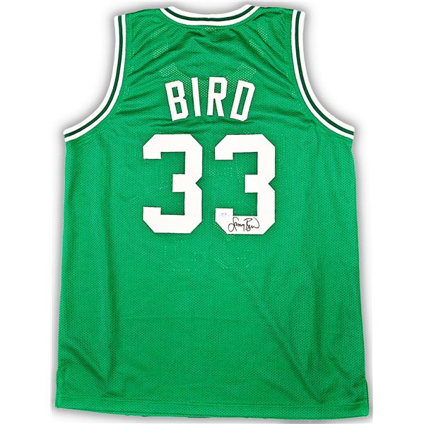 LARRY BIRD SIGNED BOSTON CELTICS JERSEY (BECKETT COA)