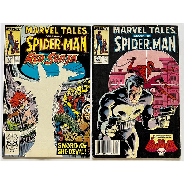 MARVEL COMICS MARVEL TALES STARRING SPIDER-MAN COMICS BOOK LOT