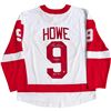 Image 1 : GORDIE HOWE AUTOGRAPHED DETROIT RED WINGS REPLICA JERSEY