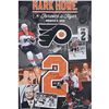 Image 1 : MARK HOWE SIGNED FOREVER A FLYER BANNER (FROZEN POND COA)