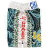 Image 3 : JULIO CESAR CHAVEZ SR. AUTOGRAPHED GREEN BOXING TRUNKS TRISTAR HOLO