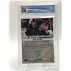 Image 2 : 2023 UPPER DECK #1 CONNOR BEDARD GAME DATED MOMENTS RC  GCG GRADED 10