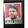 Image 1 : 1949 LEAF #3 BABE RUTH BASEBALL CARD REPRINT