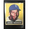 Image 1 : 1949 LEAF  JACKIE ROBINSON  BASEBALL CARD REPRINT