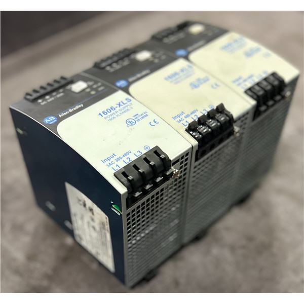 (3) Allen-Bradley #1606-XLS480E-3 Power Supplies