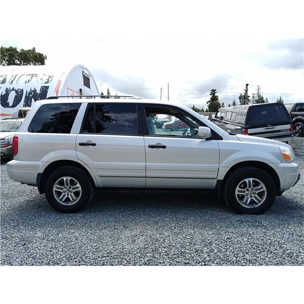 C2 -- 2005 HONDA PILOT EX AWD, Grey, 191932 MILES