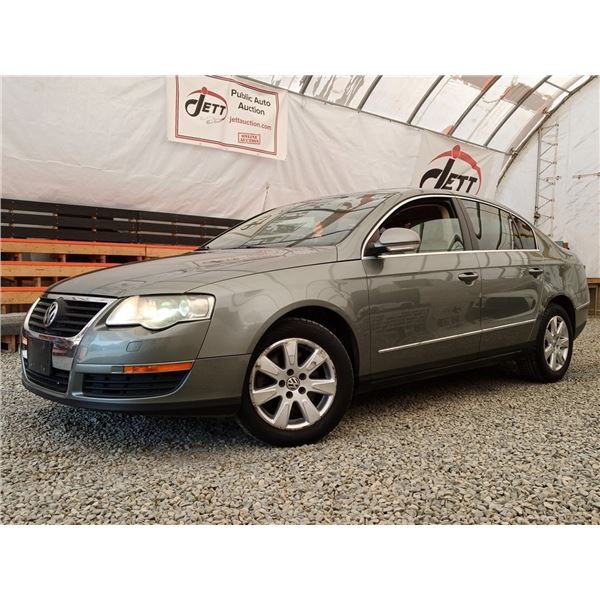 A9 --  2006 VW PASSAT 20T LUXURY, Green, 165450 KM