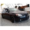 Image 8 : H4 --  2005 MAZDA 3 S , Black, 294206 KM