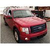 Image 9 : E4 --  2010 FORD F150 SUPER CAB 4X4, Red, 251764 KM