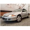 Image 2 : A12D --  2001 CHEVROLET CAVALIER, Silver, 354390 KM