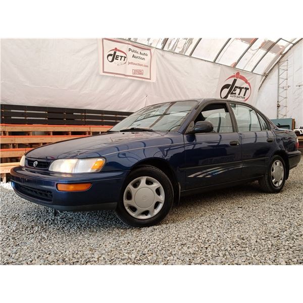 E3 --  1997 TOYOTA COROLLA DX, Blue, 270059 KM