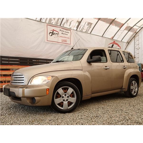 A12E --  2007 CHEVROLET HHR LS, Gold, 364177 KM